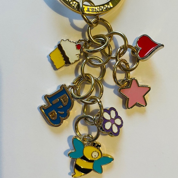 Dooney & Bourke Accessories - Dooney Bourke Gretta key chain charm fob bee heart